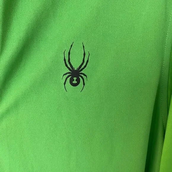 Spyder Men’s Webstrong fast dry long sleeve base layer shirt - Picture 8 of 10